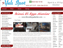 Tablet Screenshot of ikincielesyaalanlar.com