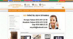 Desktop Screenshot of ikincielesyaalanlar.net