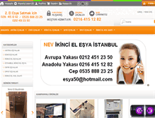 Tablet Screenshot of ikincielesyaalanlar.net